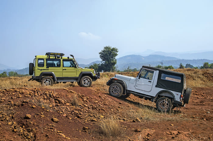 2018 Mahindra Thar vs Force Gurkha comparison